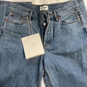 Still Here Women's Blue Straight Leg Jeans